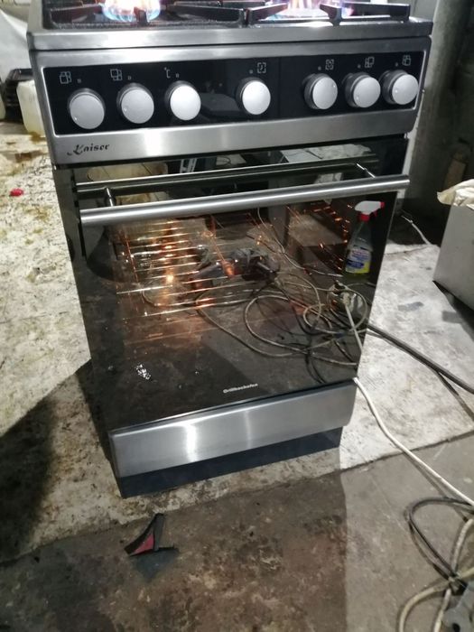 Плита газова KAISER BG-516HG з газ/елек духовкою. Асортимент.Гарантія.