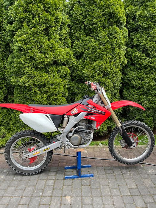 Honda CRF250R podwójny wydech
