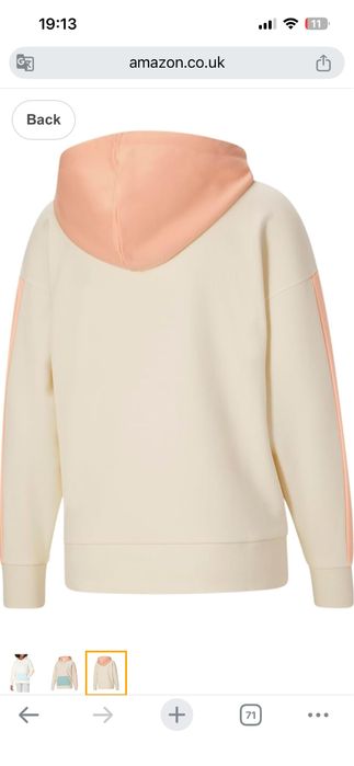 Жіноча худі puma clsx pop pullover white casual outerwear 534360-02