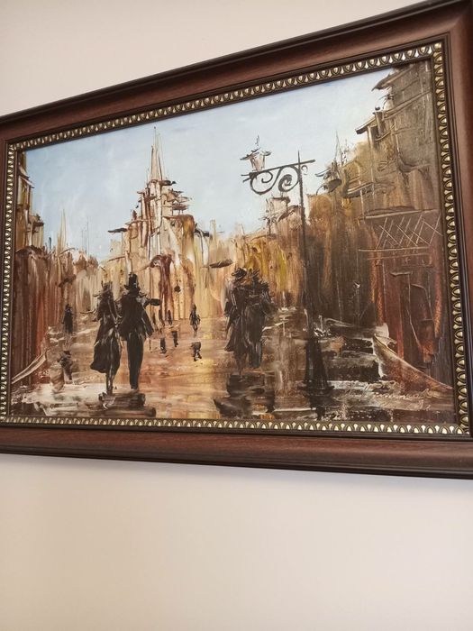 Картина масло в раме