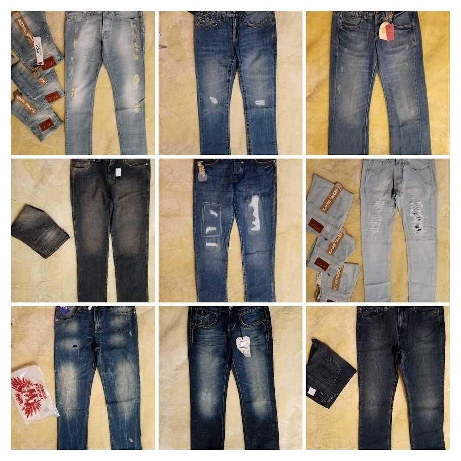 Джинсы сток опт 10-200 единиц. оригинал zara, w/webber, diezel, klixs.