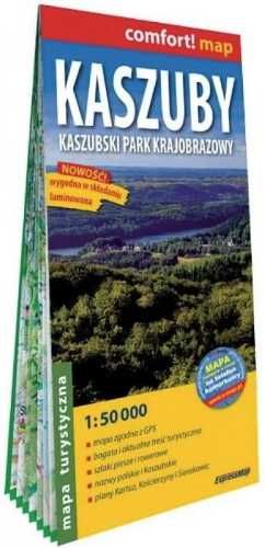 Comfort! map Kaszuby 1:50 000 mapa turystyczna - praca zbiorowa