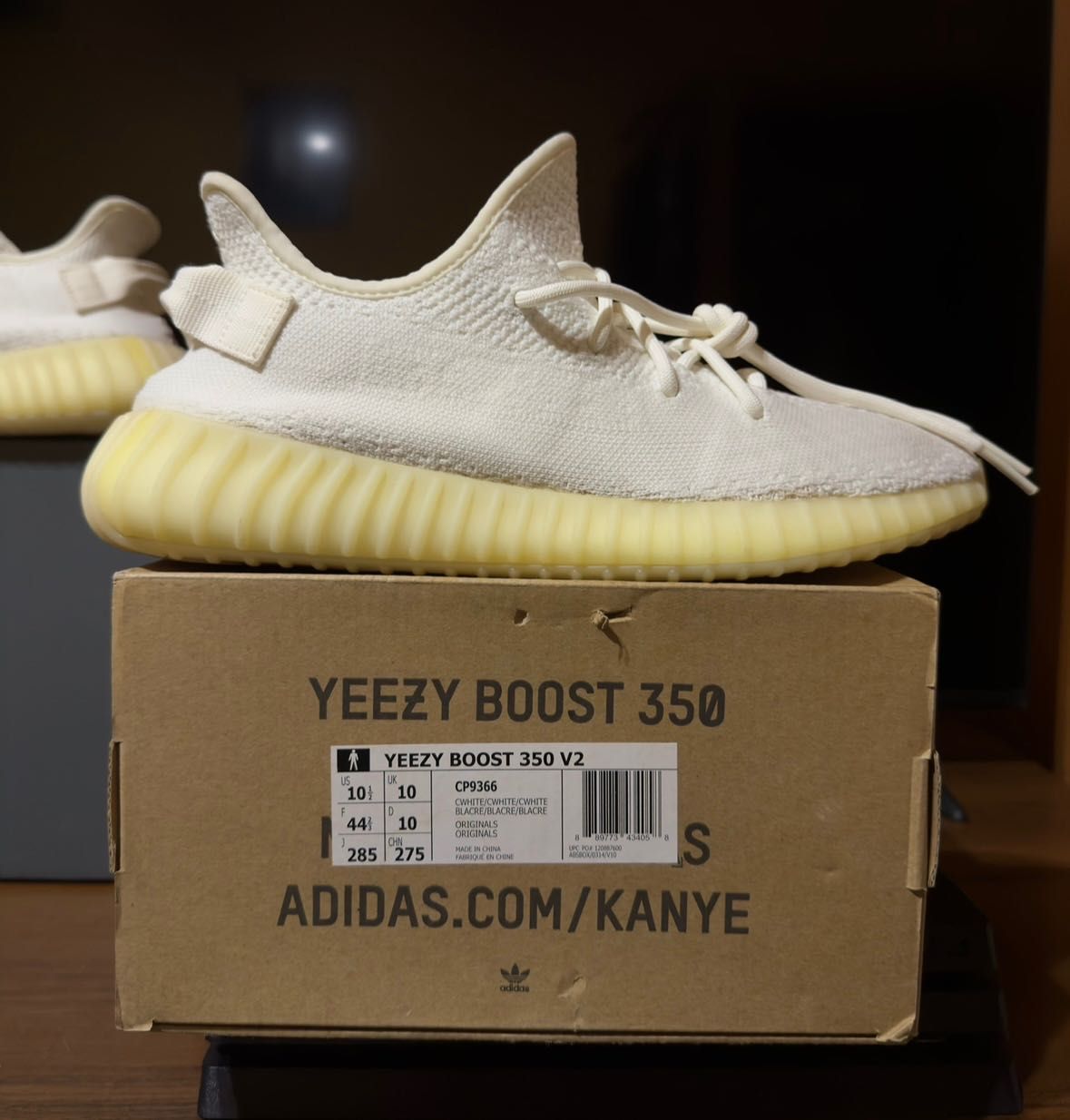 Adidas Yeezy Boost V2 White UK10/44