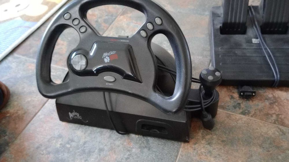 Volante Nintendo 64 para jogos de carros