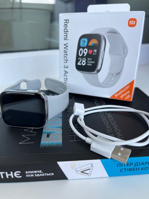 Смарт-годинник Redmi Watch 3 Active майже новий, ідеальний стан