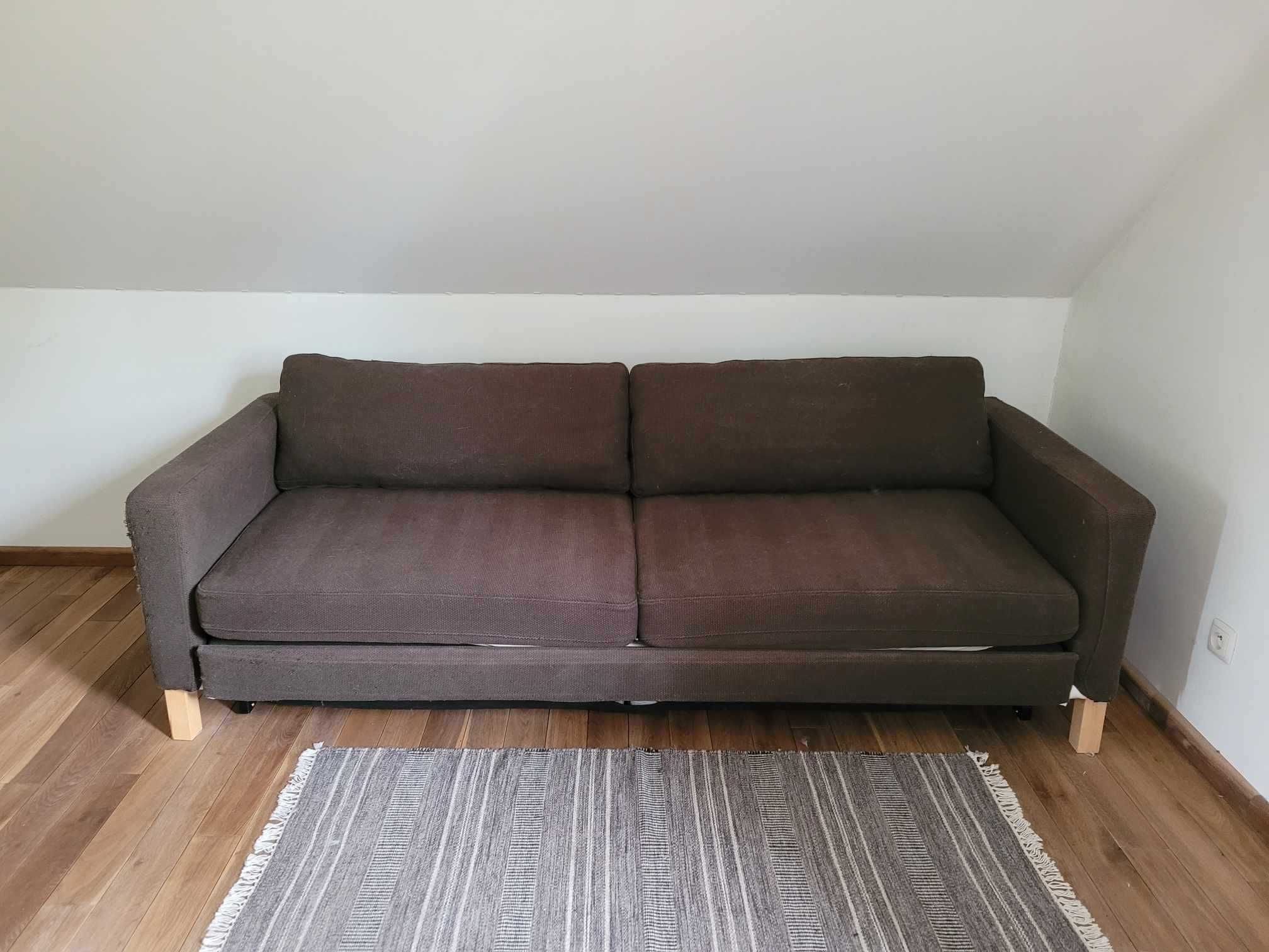 Sofa Ikea Karlstad trzyosobowa rozkładana.