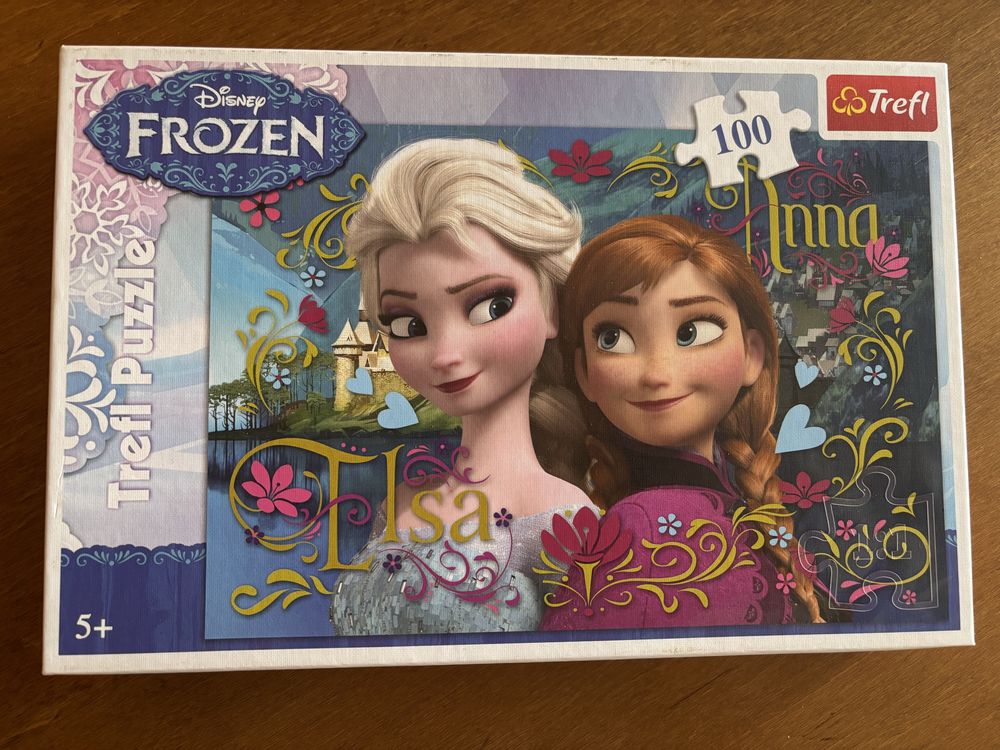Puzzle Kraina lodu 100 elementów