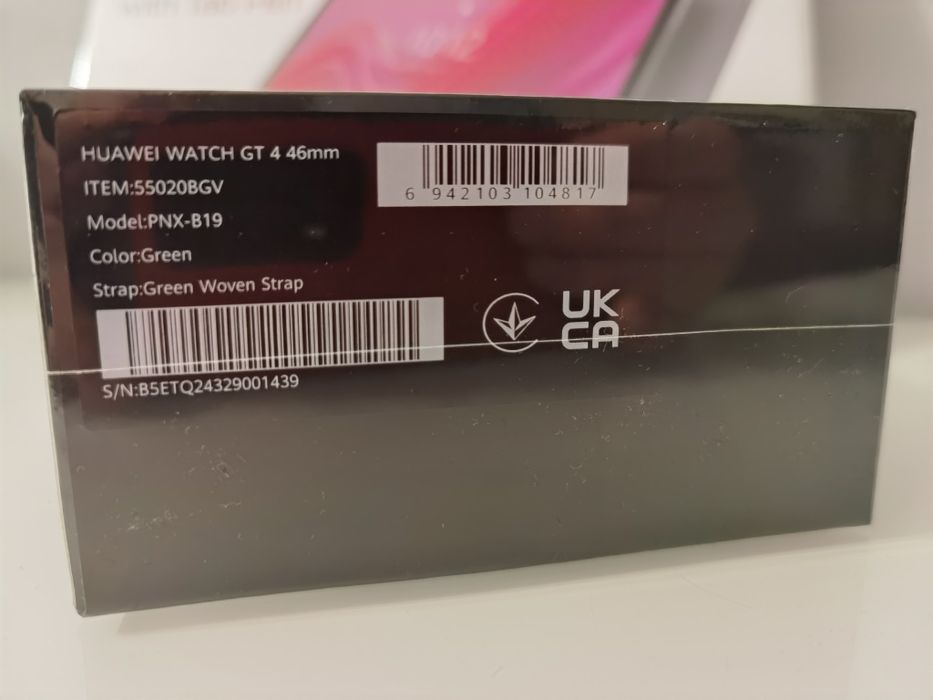 Huawei Watch GT 4 Green Silver 46mm + pasek dodatkowy