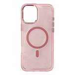 Etui brokatowe Glitter Case z MagSafe na Samsung Galaxy A56/5G - różow
