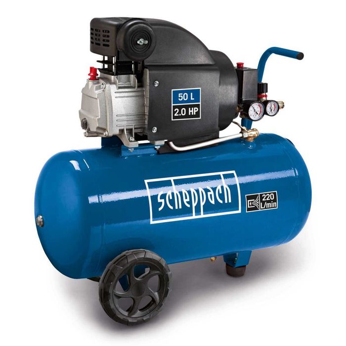 Компресор HC54 scheppach - 230V 50Hz 1500W - 50L