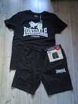 Lonsdale t-shirt i spodenki krótkie szorty, roz M