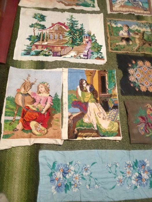 Картина вишивка старовинна