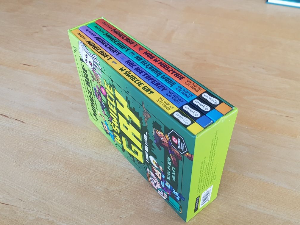 Minecraft kroniki woodsword tom 1,2,3,4