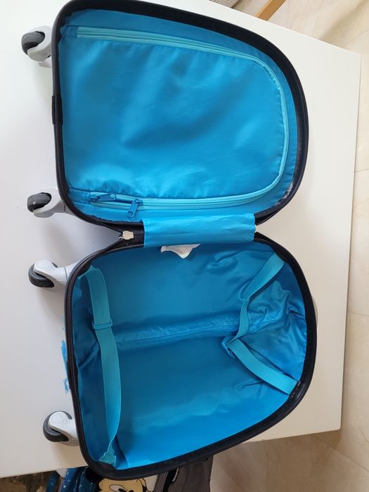 Conjunto mala cabine + mochila + necessaire Mickey Samsonite (infantil