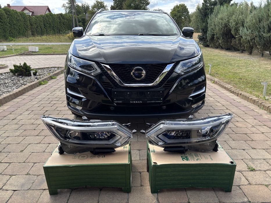 Nissan Qashqai II J11 lift lampa przednia lewa prawa FULL LED