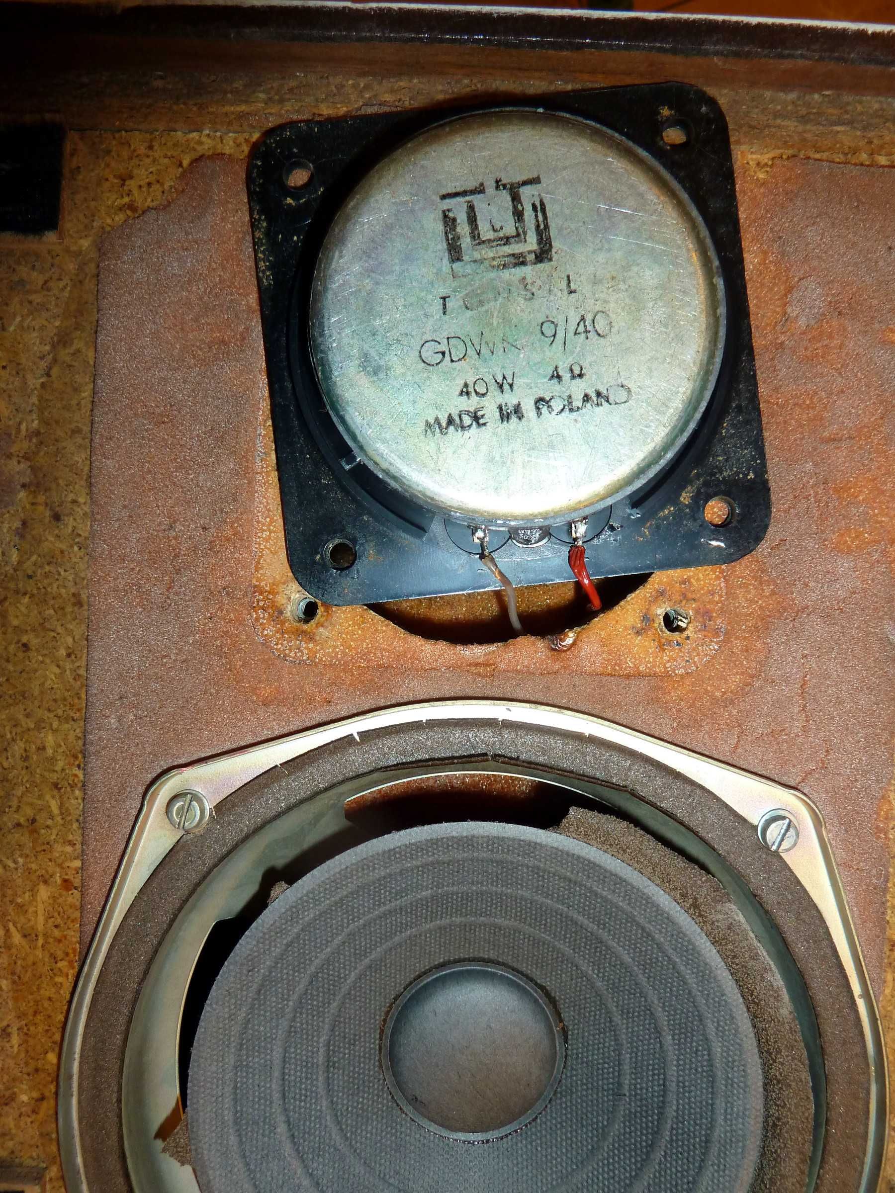 Kolumny Unitra Tonsil Zg-25C  - do renowacji - TYLKO Wrocław