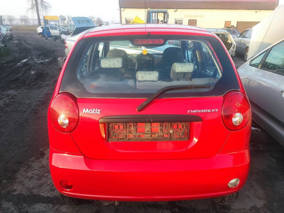 Chevrolet Matiz II 05-09 lakier 71U zderzak tył kompletny