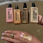 Молочко бронзове bronze з шимером шимер хайлайтер body shimmer бронзер