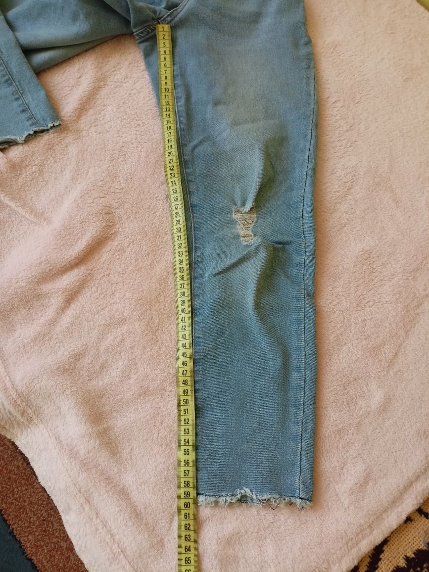 Spodnie jeansowe dziewczęce 146 z 5.10.15