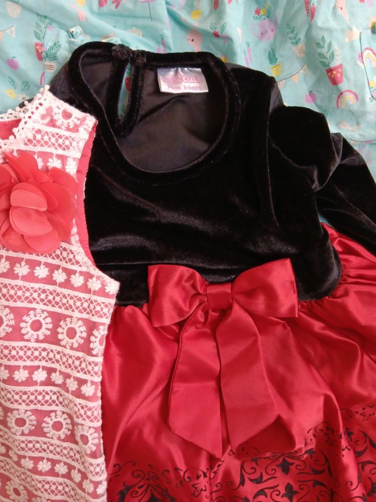 Набір плаття сарафанчик 6-9 місяців для дівчинки