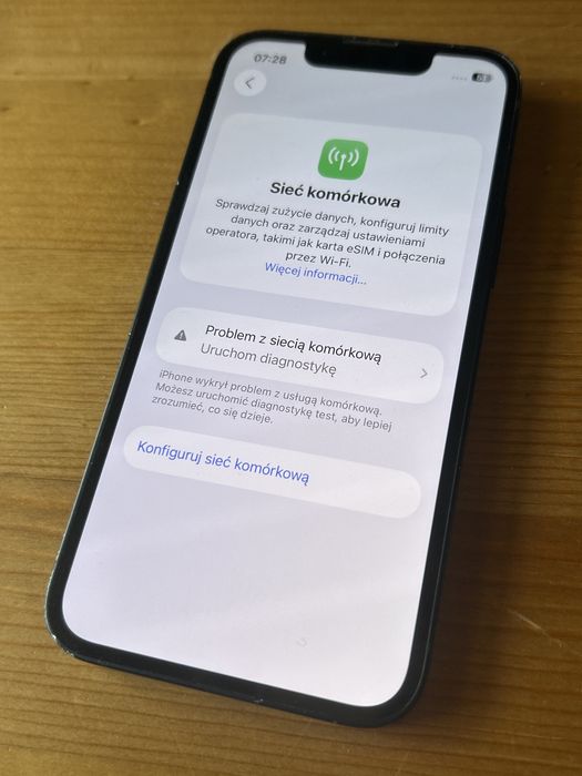 Iphone 13 mini granatowy