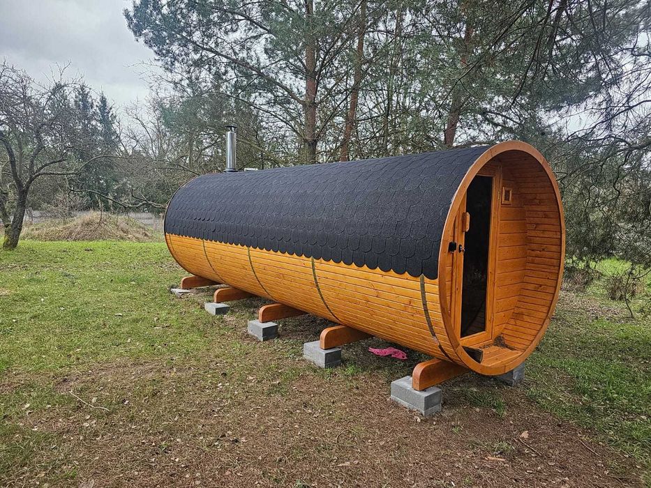 Sauna drewniana  ogrodowa
