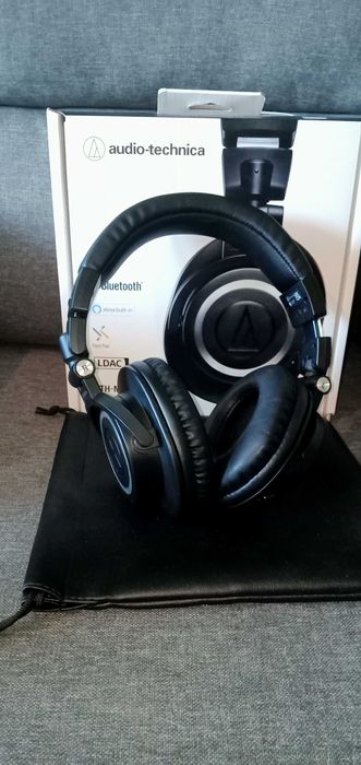 OKAZJA Słuchawki Audio-Technica ATH M50xBT2 JAK NOWE