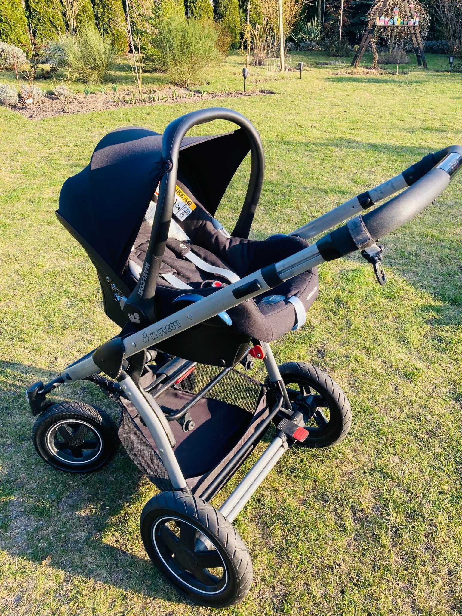 wózek maxi cosi mura 4 plus 3w1 oraz baza isofix