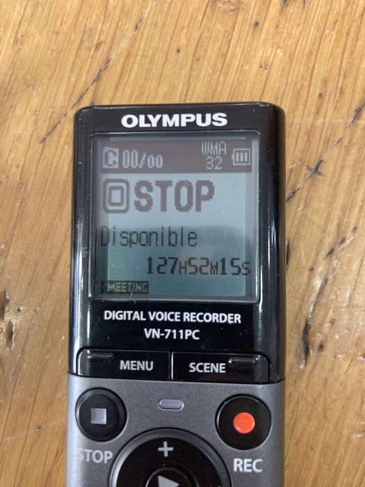 Olympus Microgravador Digital VN-711PC 2GB