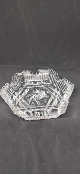 Popielnica kryształ PRL