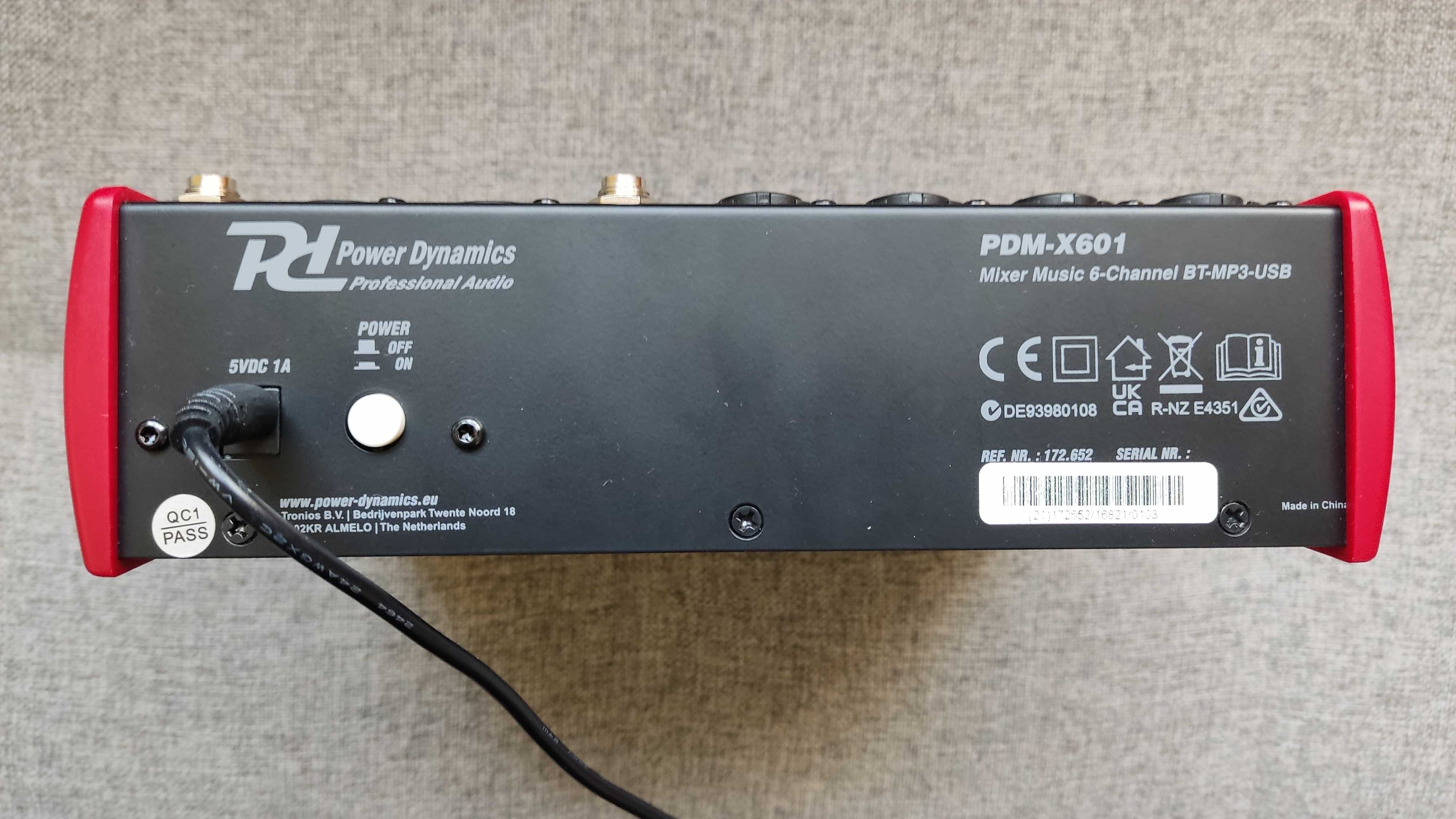Sprzedam holenderski mikser audio Power Dynamics PDM-X601