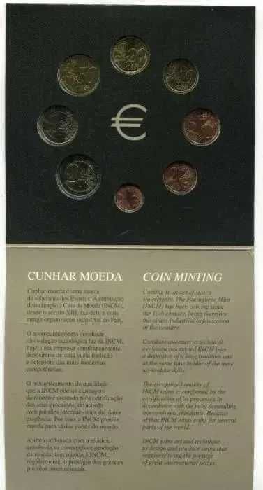 Portugal Serial Anual Moedas BU 2005 Estojo