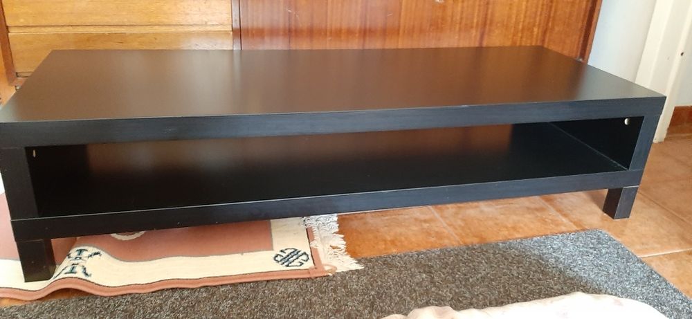 Móvel tv sala ikea preto