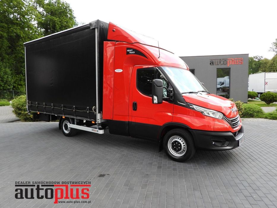 Iveco DAILY 35S21 PLANDEKA 10 PALET WEBASTO TEMPOMAT NAWIGACJA LEDY PNEUMATYKA AUTOMAT HI-MATIC KLIMATYZACJA  210KM  stan bardzo dobry, nie wymaga nakładów finansowcyh dostępny od ręki