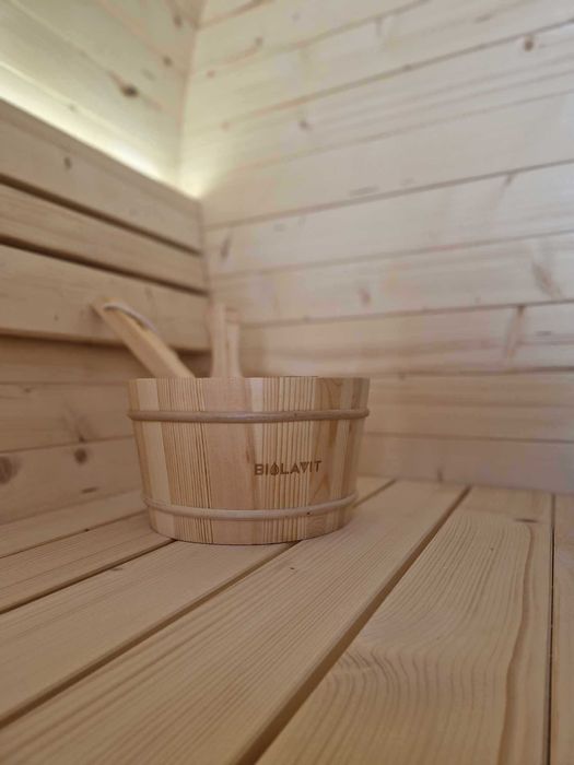 Sauna ogrodowa Beczka PREMIUM M1