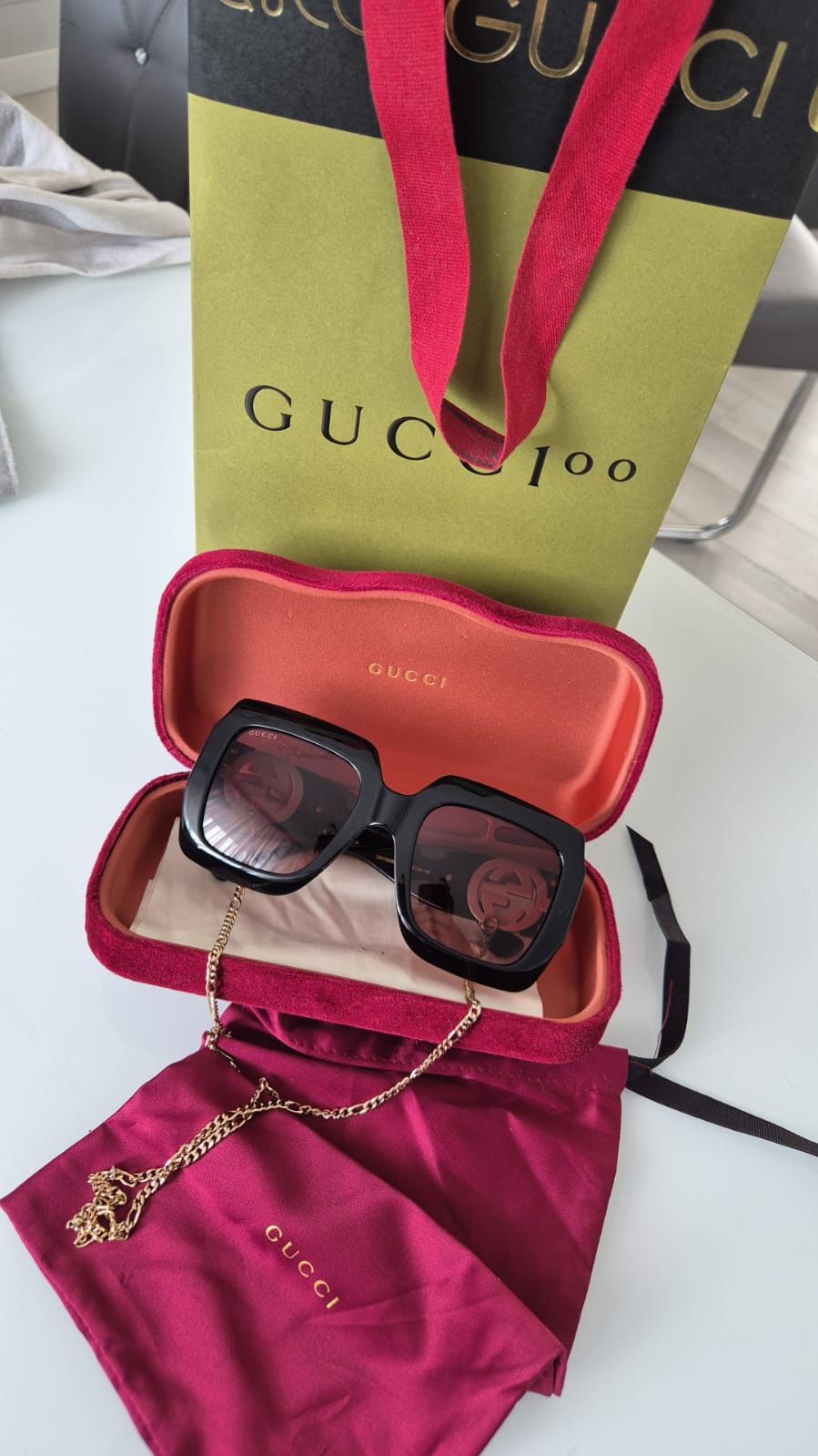 Gucci okulary 100% oryginał