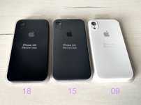 Silicone Case iPhone XR квадратные бортики чехол на айфон xr