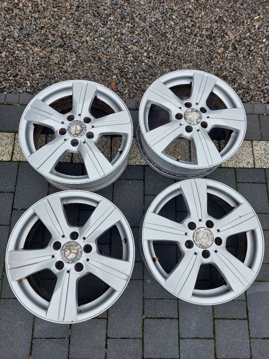 Felgi Aluminiowe mercedes 16" 5x112 oryginalne ładne