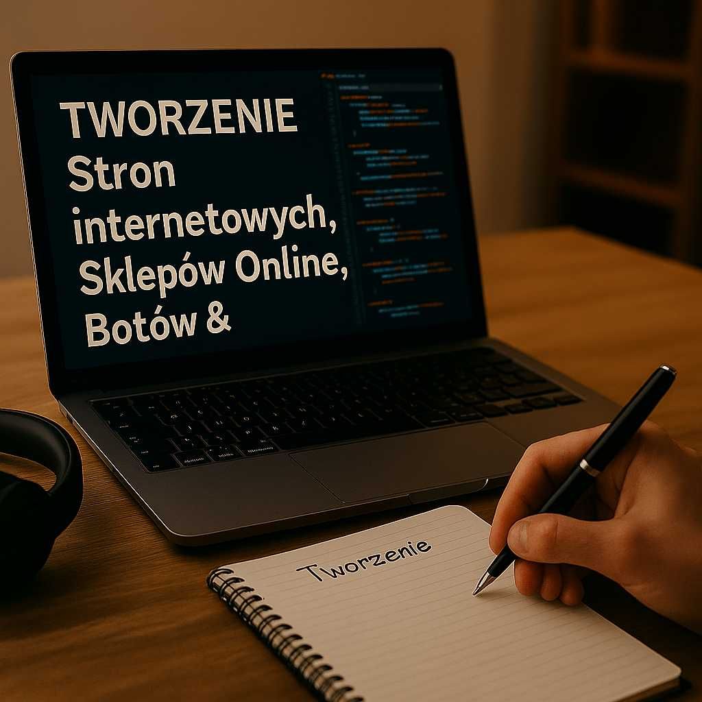 Strony internetowe, sklepy online, boty, CRM, Laravel, ChatGPT