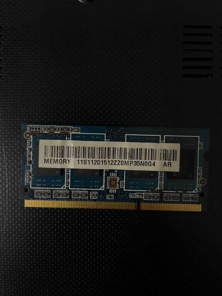 Плашка памяти для ноутбоков DDR3L