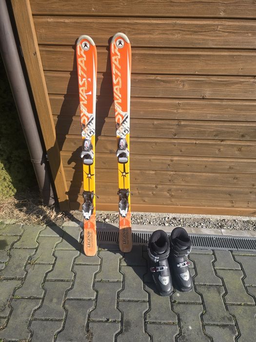 Narty dzieciece 120cm z butami 278mm