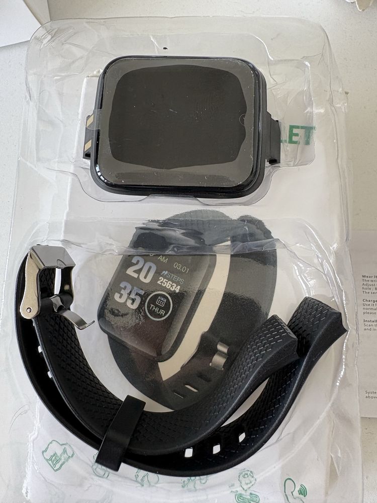 Smartwatch e - nowe ! kolory, czarny, fioletowy,czerwony, nowe tanio !