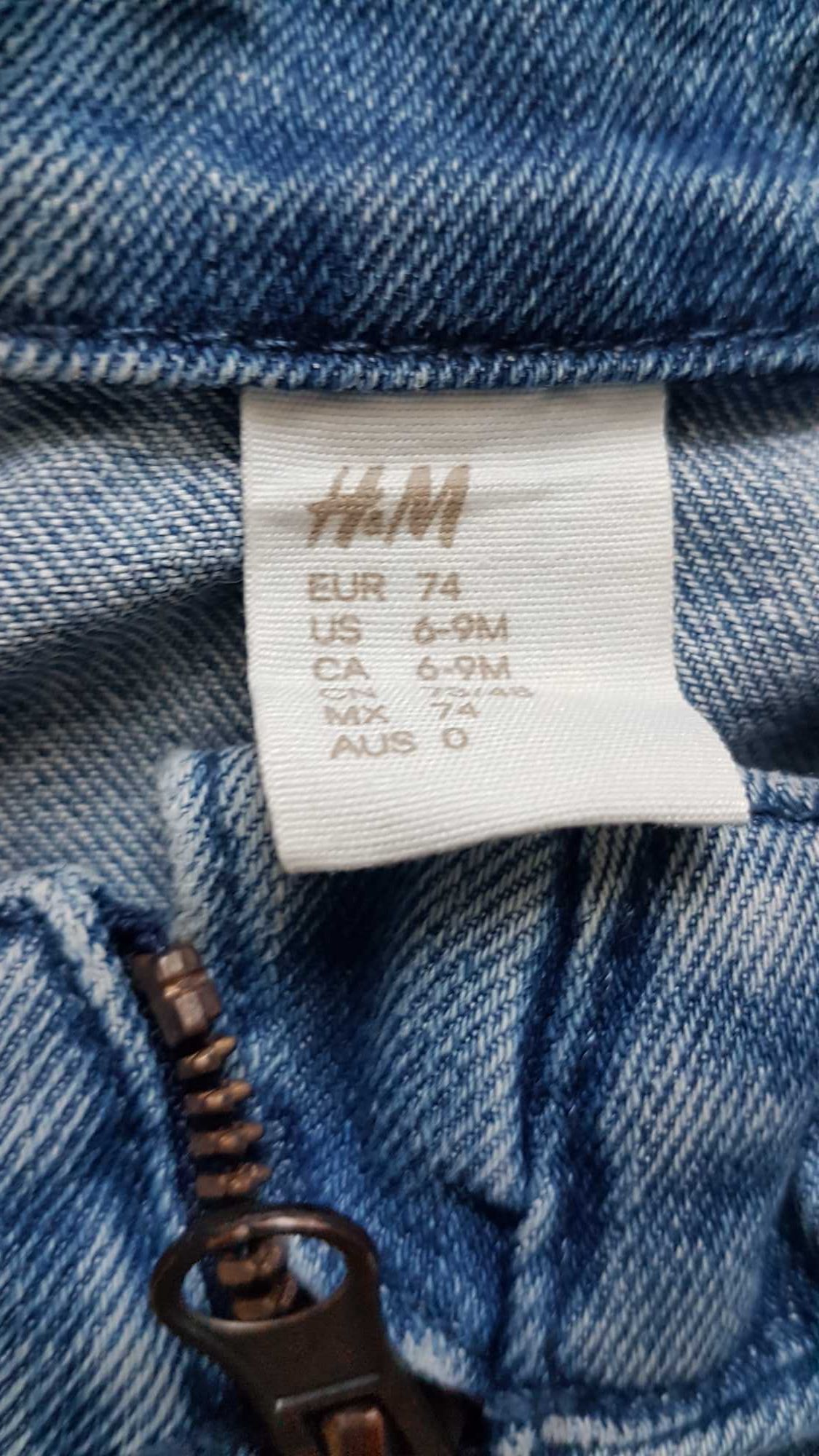 Kurtka jeansowa , katana H&M, r. 74