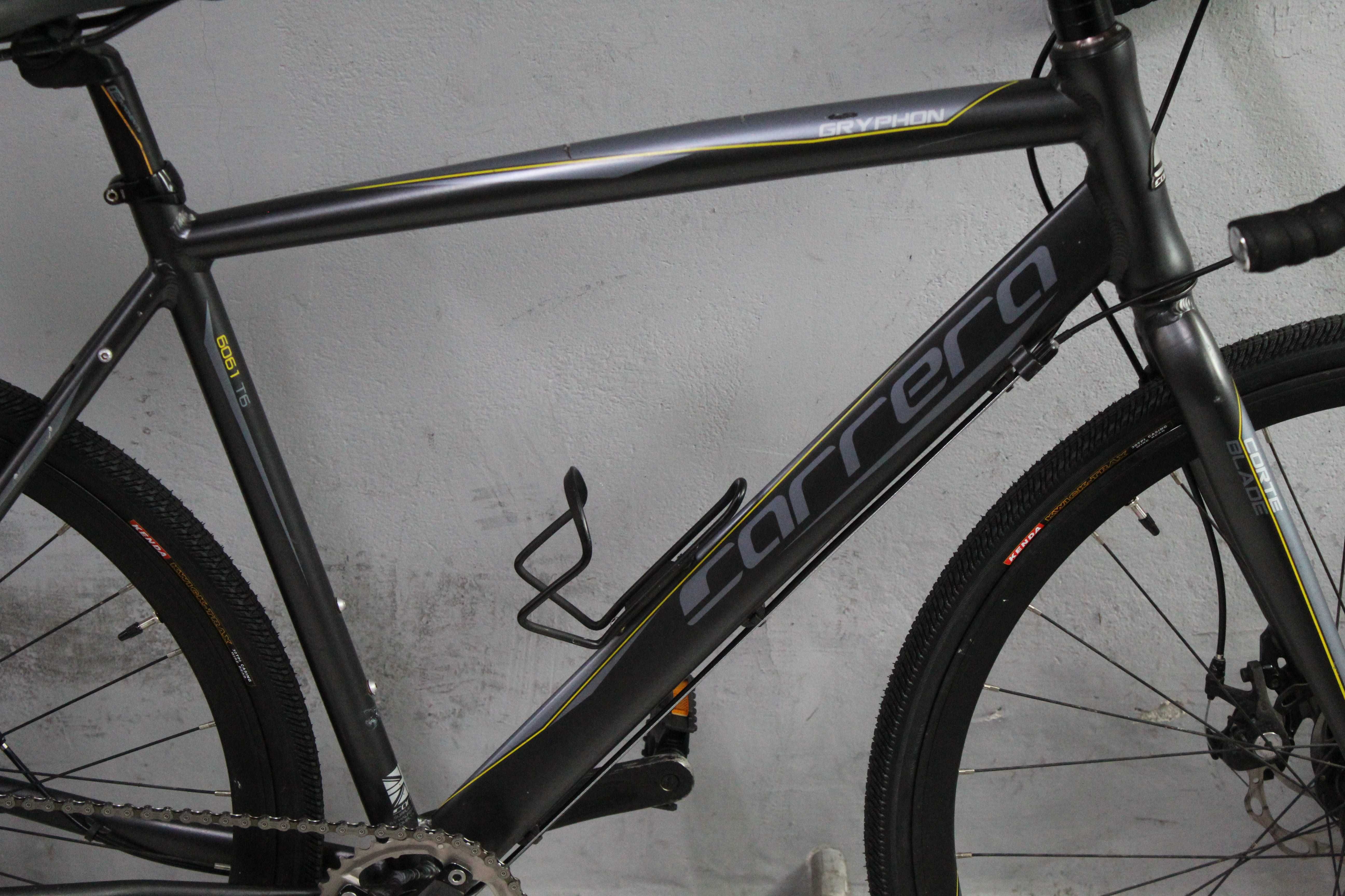 Rower gravel CARRERA GRYPHON, Roz. 54 cm, Koła 28", Micro. Advent 1x10