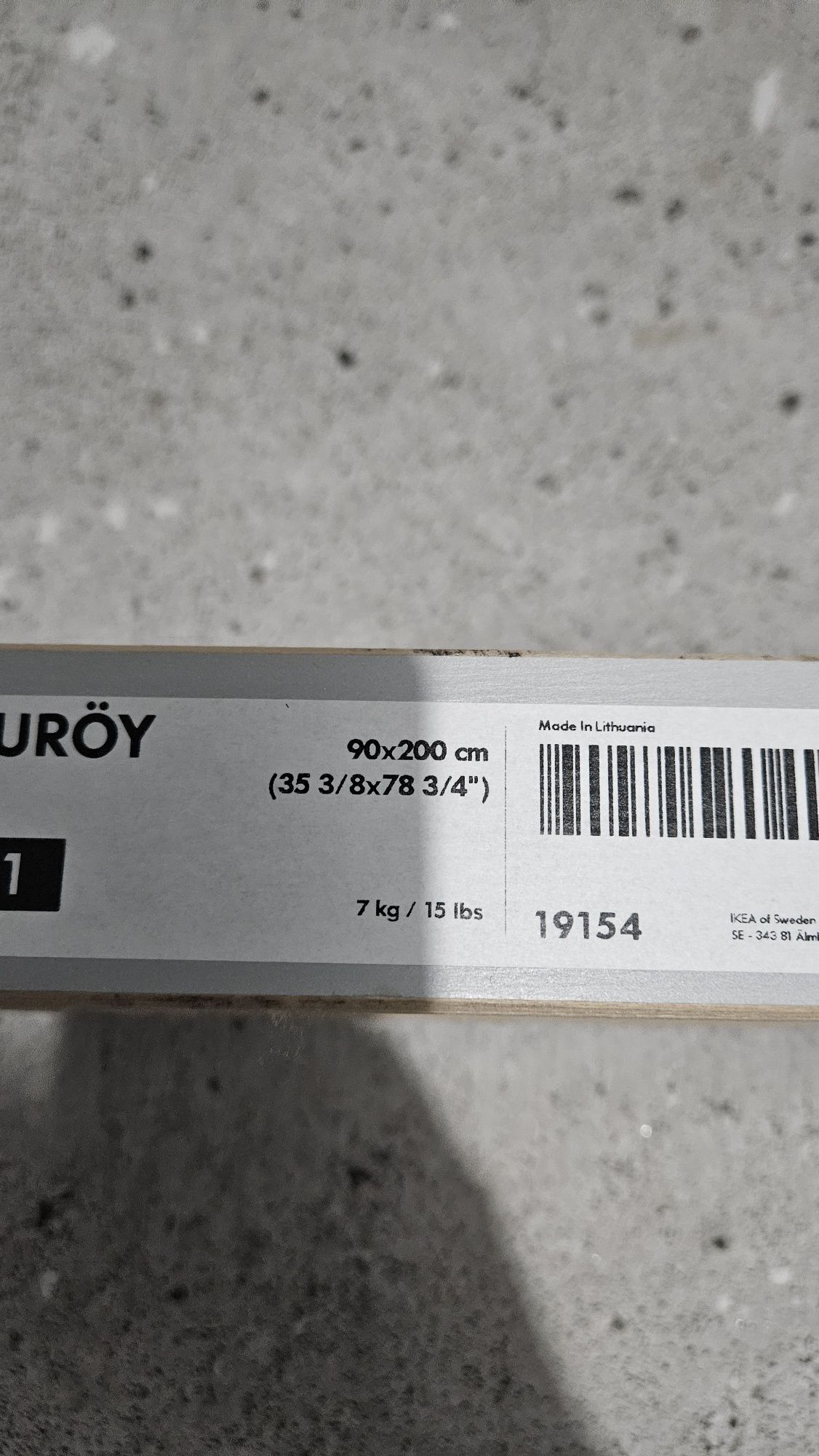 Dno łóżka SULTAN LURÖY 90 x 200 nowe Ikea