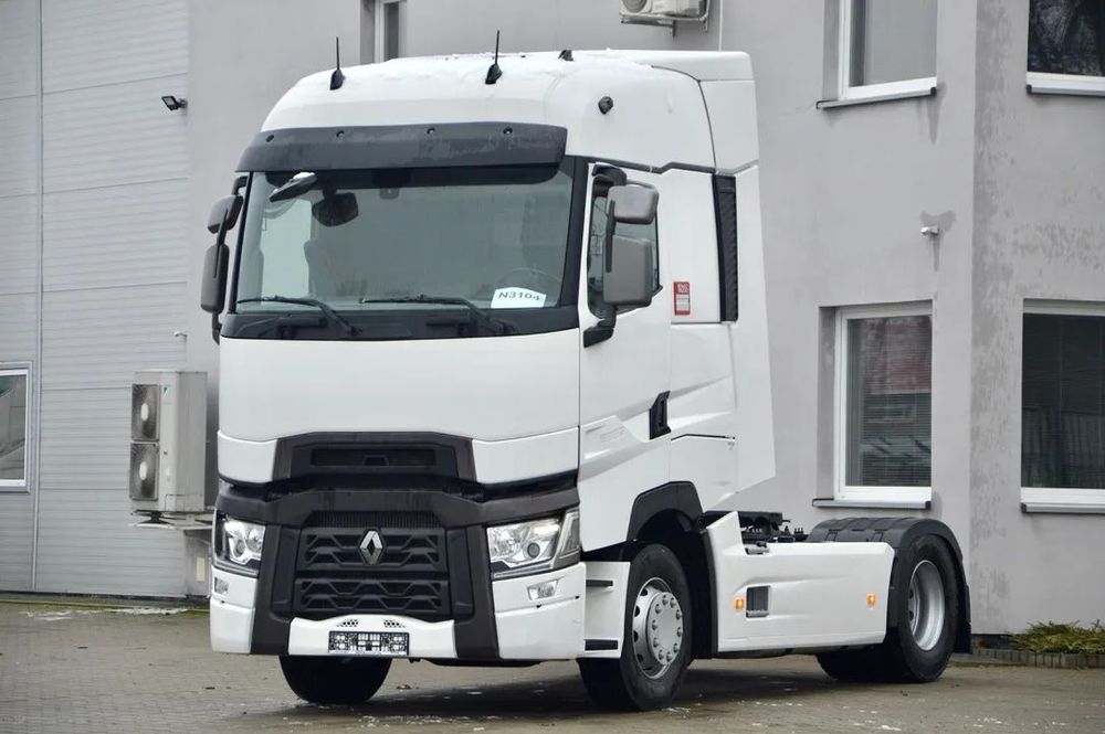 Renault T 520 HIGH | KLIMA POSTOJOWA | ZŁOTY KONTRAKT | OptiRoll | Piękna!  Salonka / Klima post. / 520 / 1x turbo / Karbon / Międzyosie