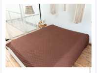 Двостороннє покривало Comfort Dormeo Коричнево-молочний 140x200 см