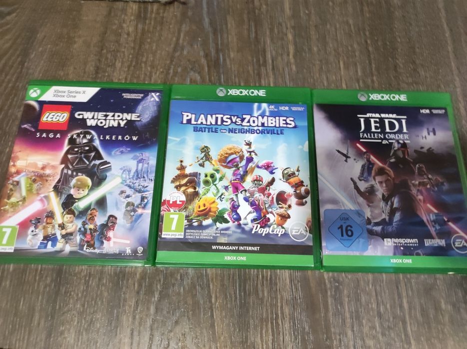 3 gry Xbox one/series X