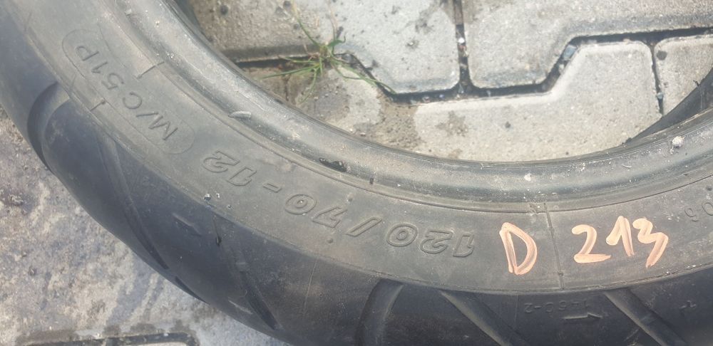 Opona motocyklowa nr d213 do skutera Michelin pilot spotect 120/70-12