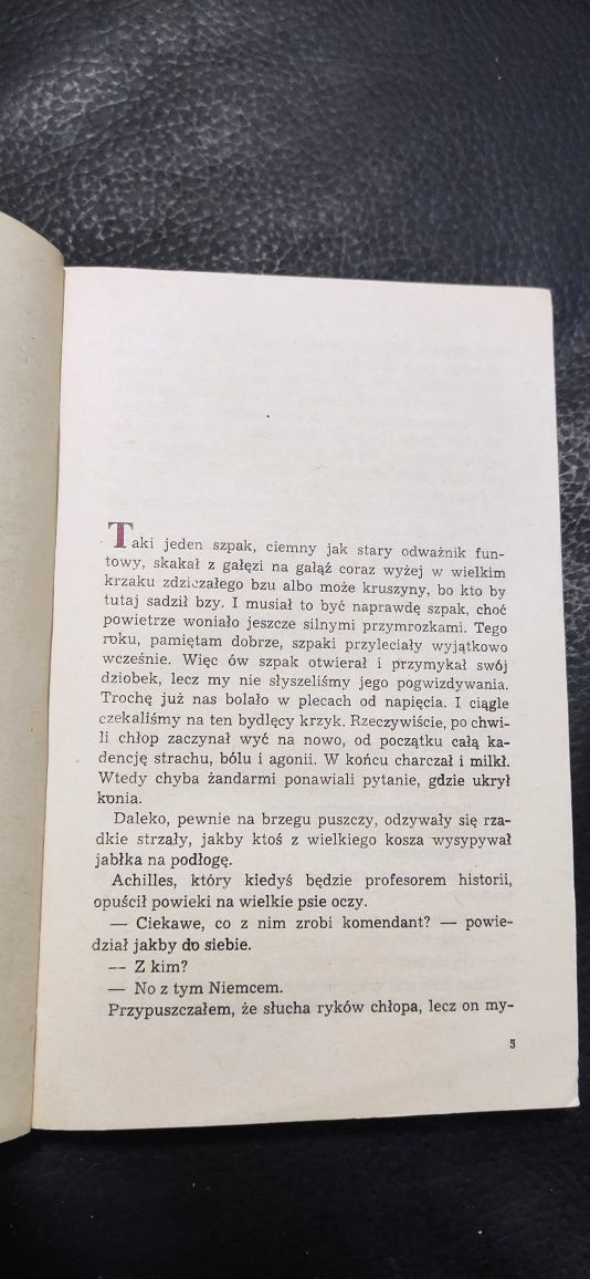 "Nic albo nic" Tadeusz Konwicki
